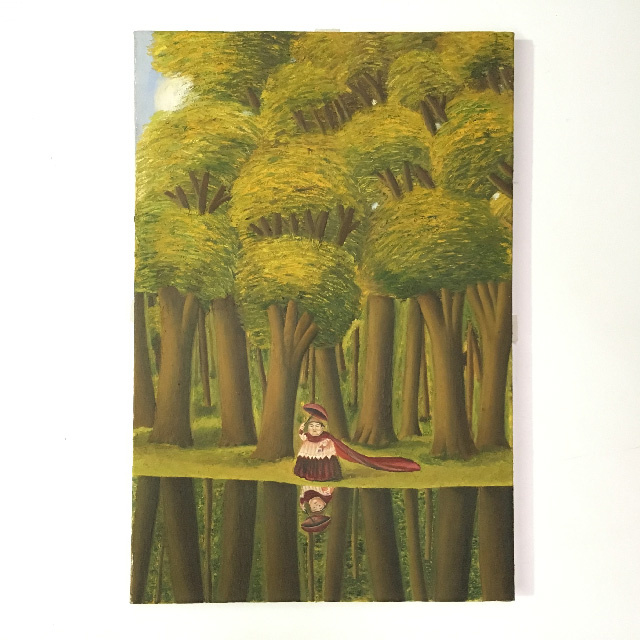 ARTWORK, Canvas - Woman & Trees 40 x 60cm